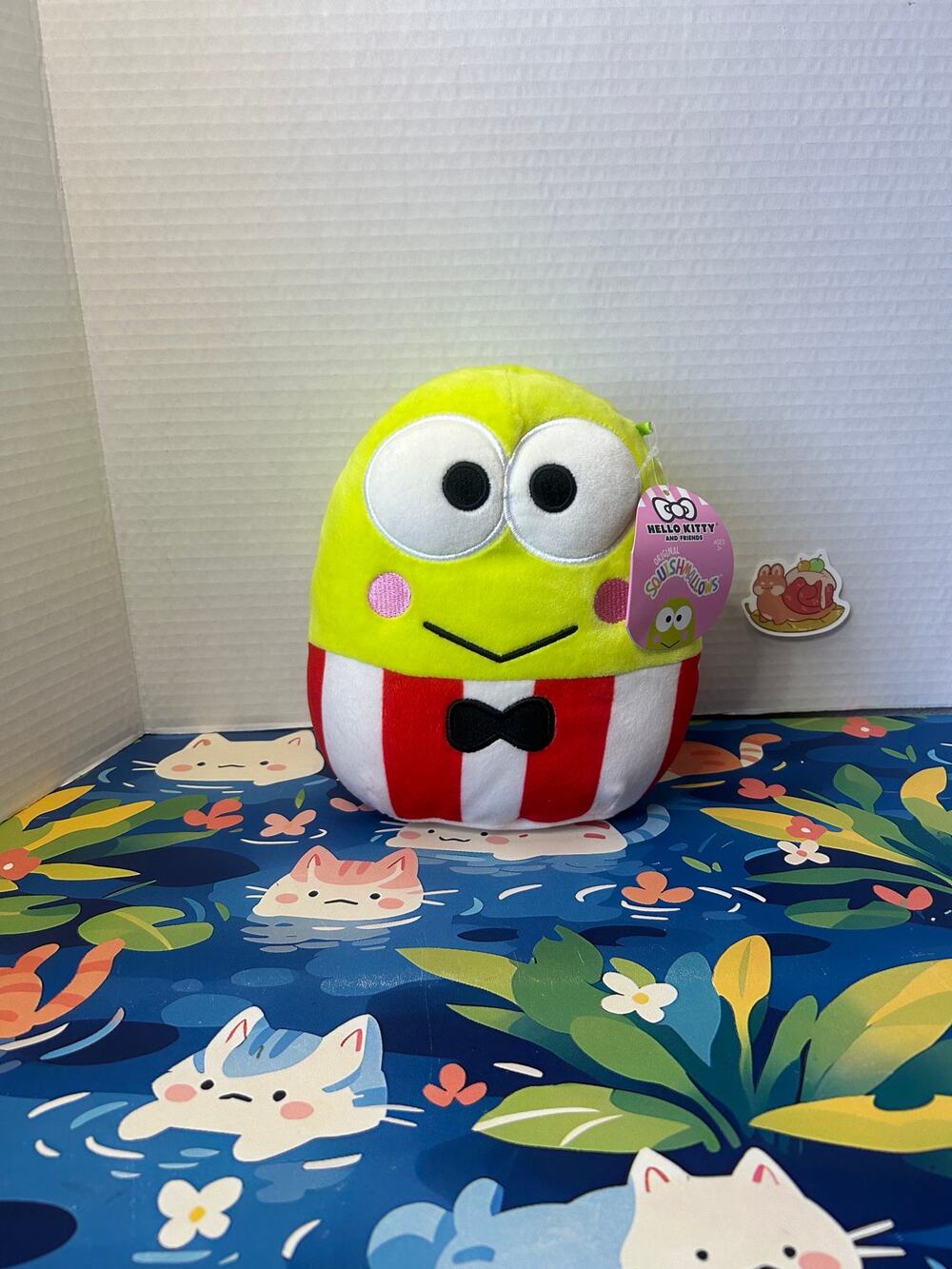 Sanrio Squishmallows Keroppi Frog 8” Hello Kitty And Friends Plush